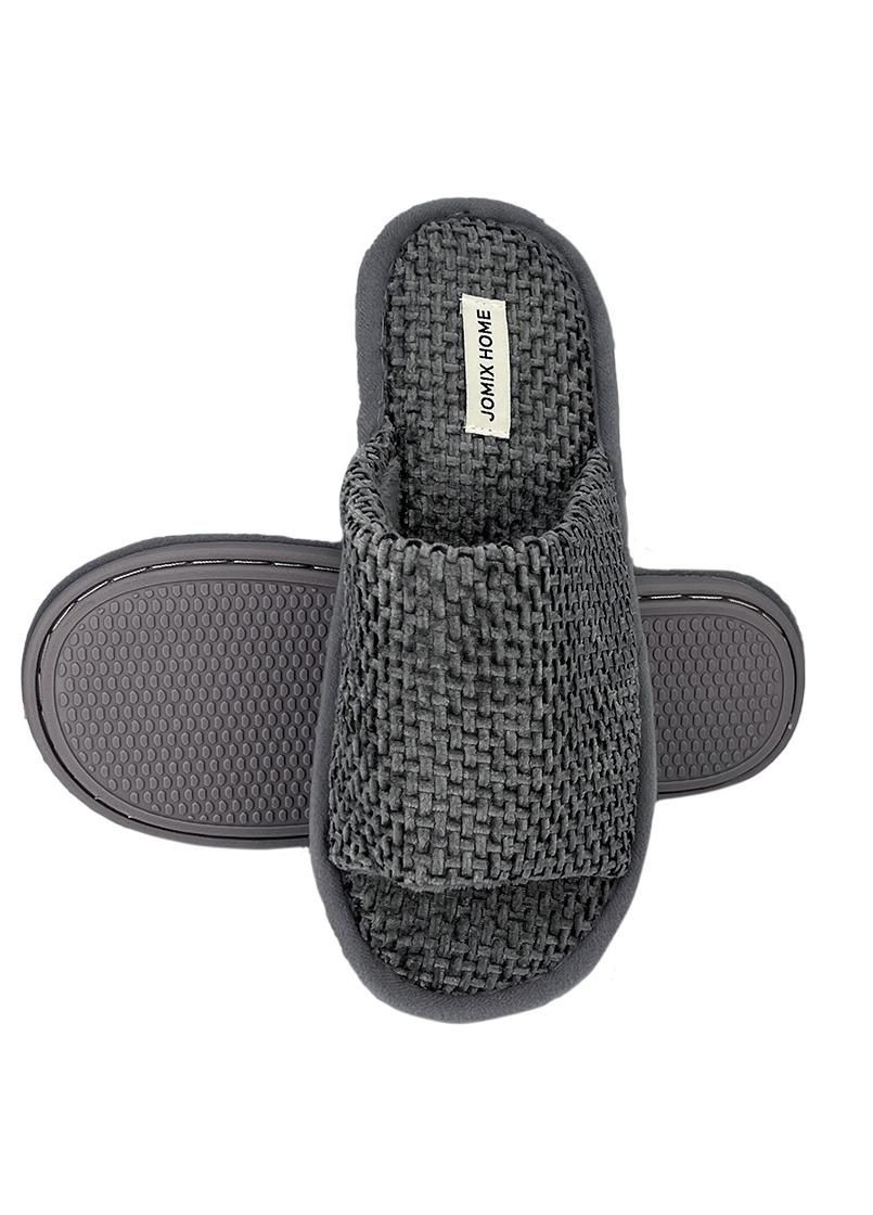 Серые тапочки домашние мужские серые 90814-2 Jomix