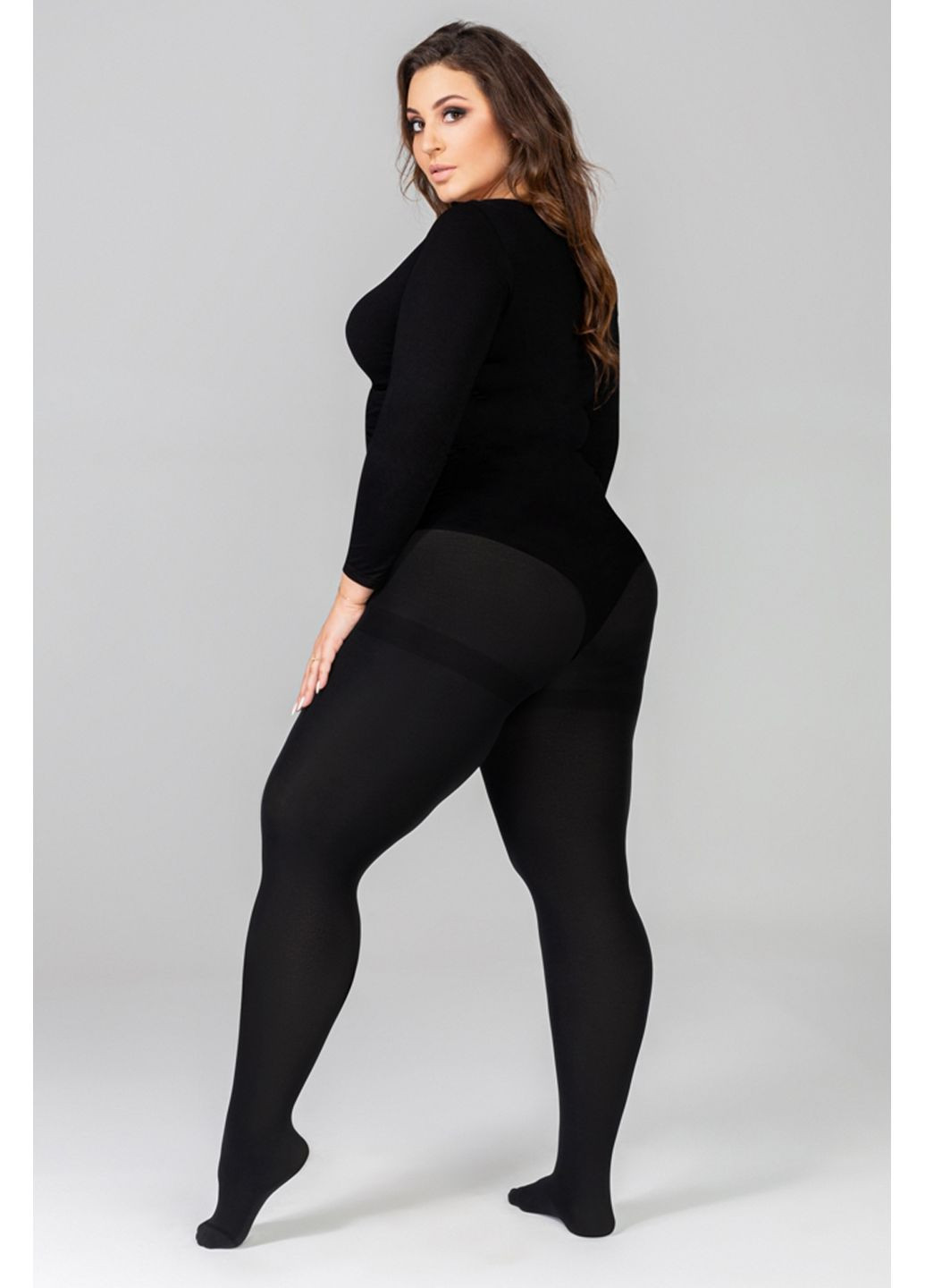 Колготки матові великого розміру Elizabeth II 70 den Mona (349501008)