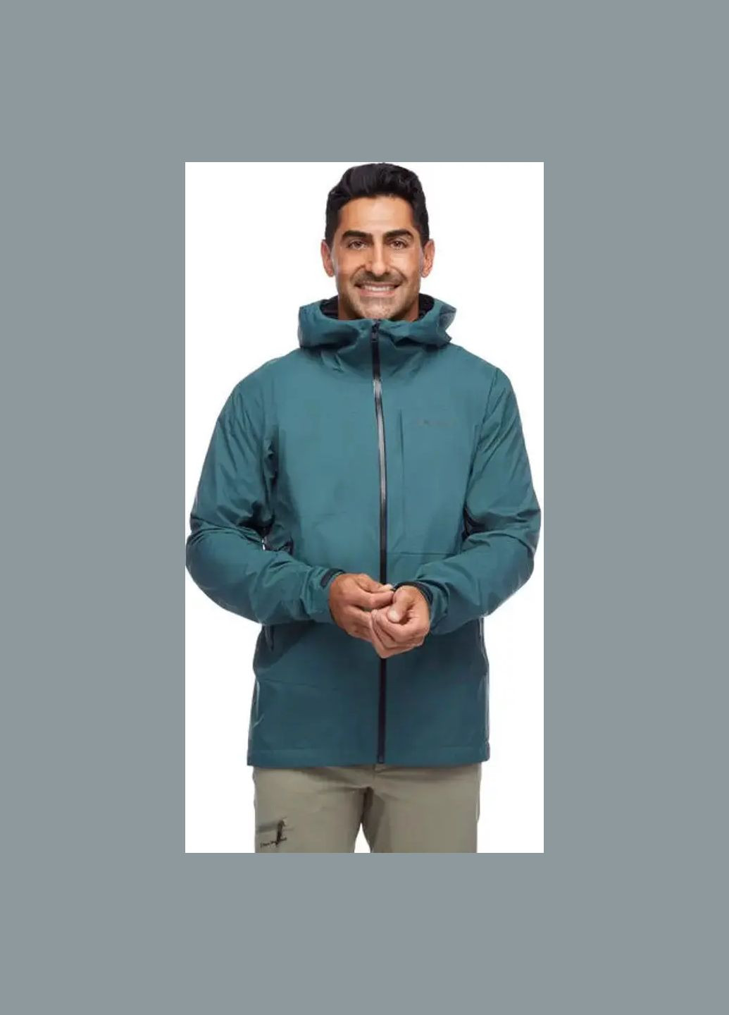 Комбинированная демисезонная куртка en’s highline shell raging sea Black Diamond