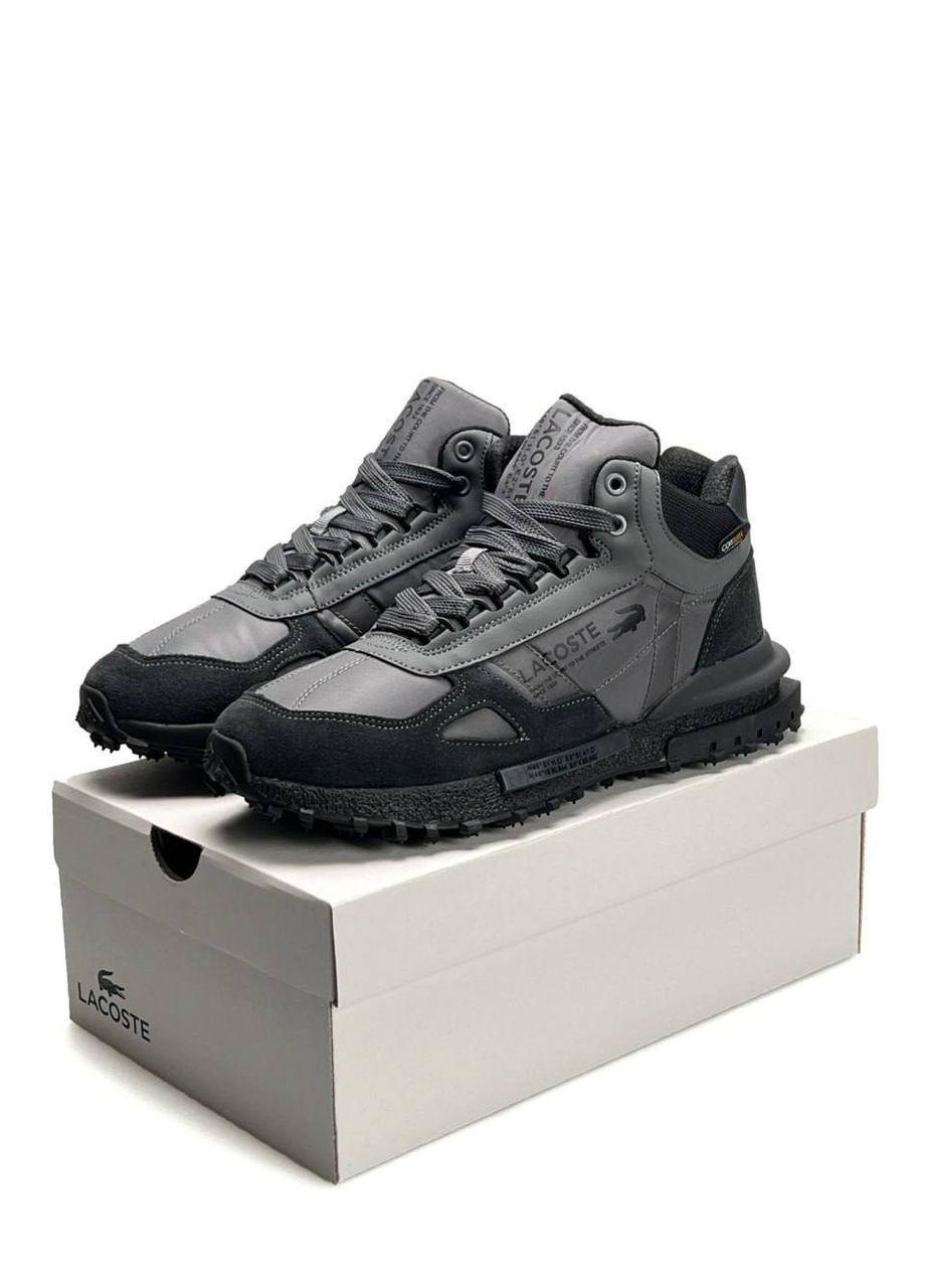 Темно-сірі Зимовий кросівки чоловічі No Brand