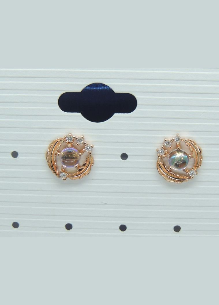 Серьги женские под серебро серьги гвоздики пусеты Друид Liresmina Jewelry (289355732)
