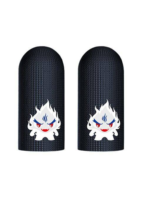 Игровые напальчники Ghost 3.0 черные для игры на телефоне смартфоне носочки для пальцев (светятся в темноте) No Brand (305199933)