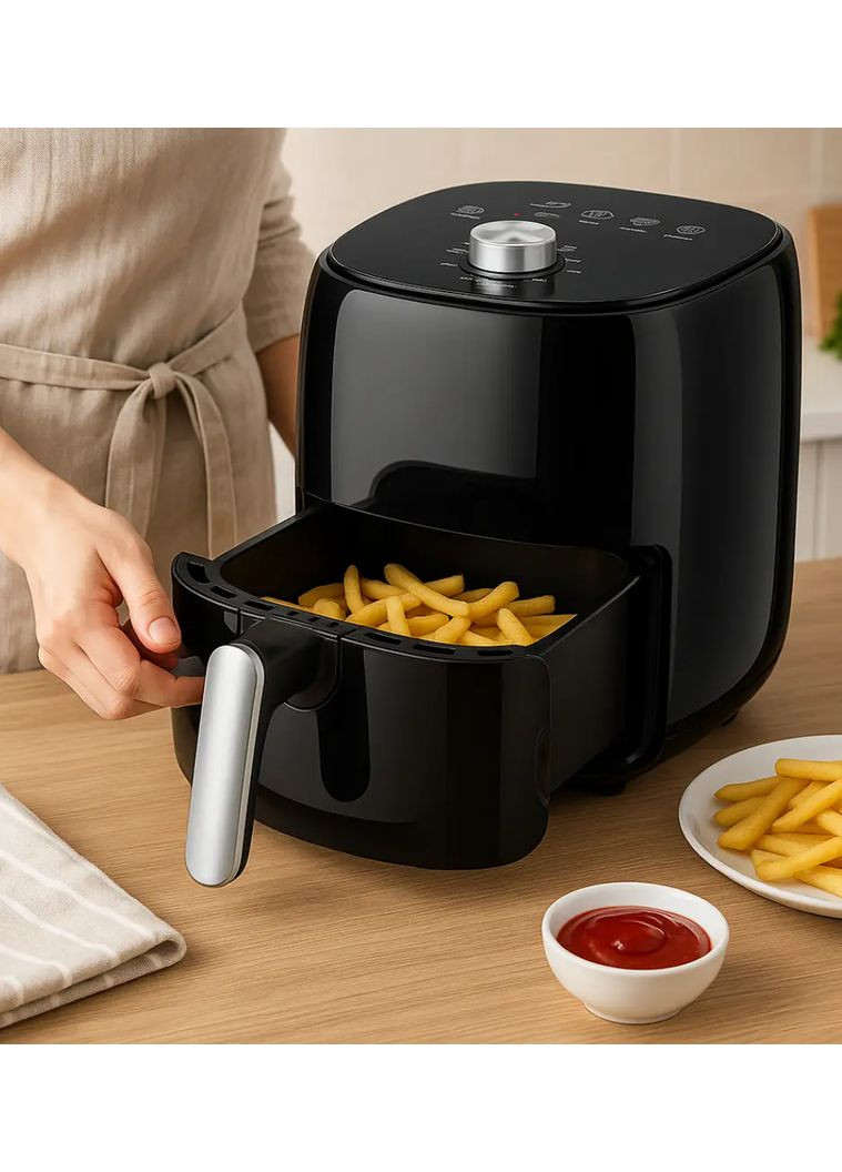 Аерофритюрниця безмасляна CB5540 компактний електричний аерогриль 2л VTech (361970700)