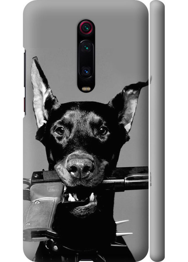 3D пластиковий матовий чохол 'Доберман' для Endorphone Xiaomi Redmi K20 (282619384)