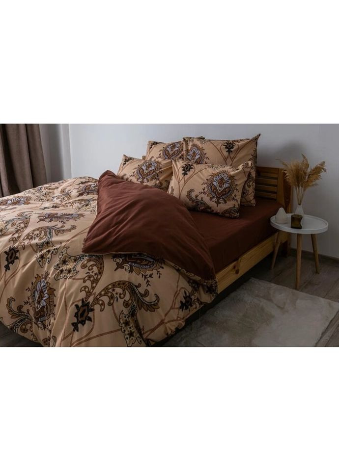 Постельное белье семейное Soft dreams Chocolate Fusion 2-03860-26005 150х215х2 см ТЕП (336328203)