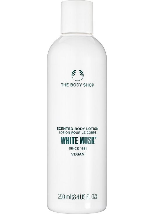 Парфумований лосьйон для тіла White Musk Vegan 250ml (985664-31098030) The Body Shop (368658644)