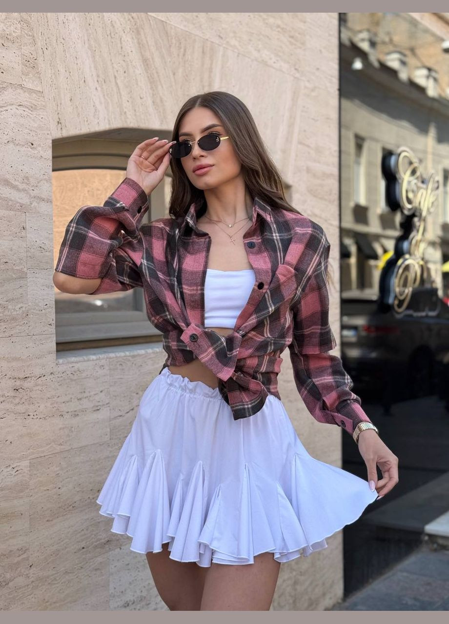 Розовая рубашка No Brand