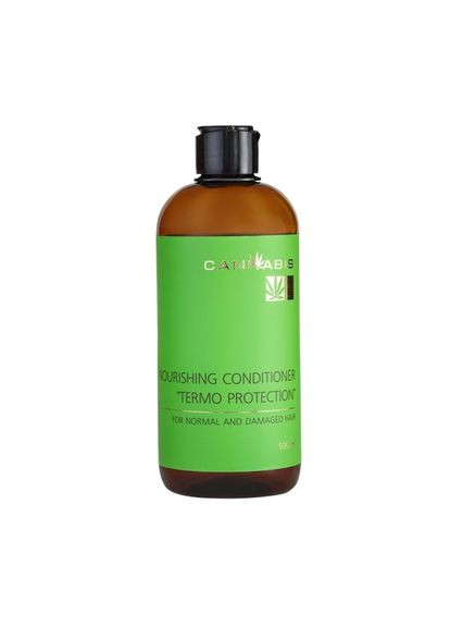 Поживний кондиціонер для нормального та пошкодженого волосся "Термозахист" Cannabis (334869357)