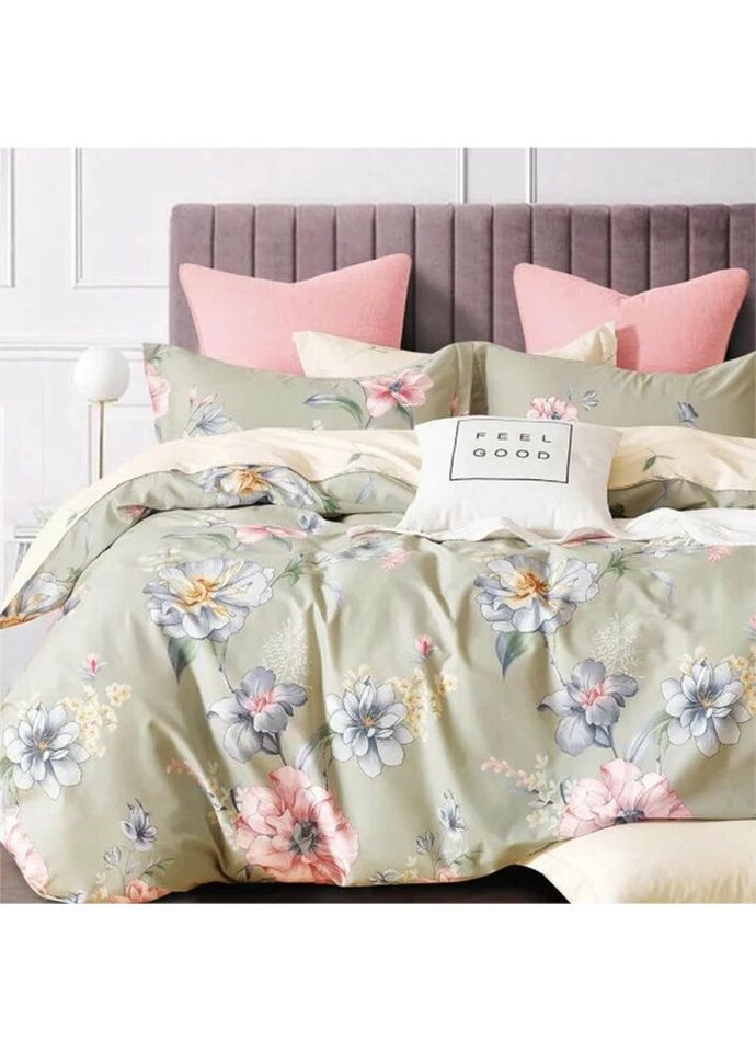 Постельное белье семейное Ранфорс 21148-S 210х143х2 см Viluta (336328590)