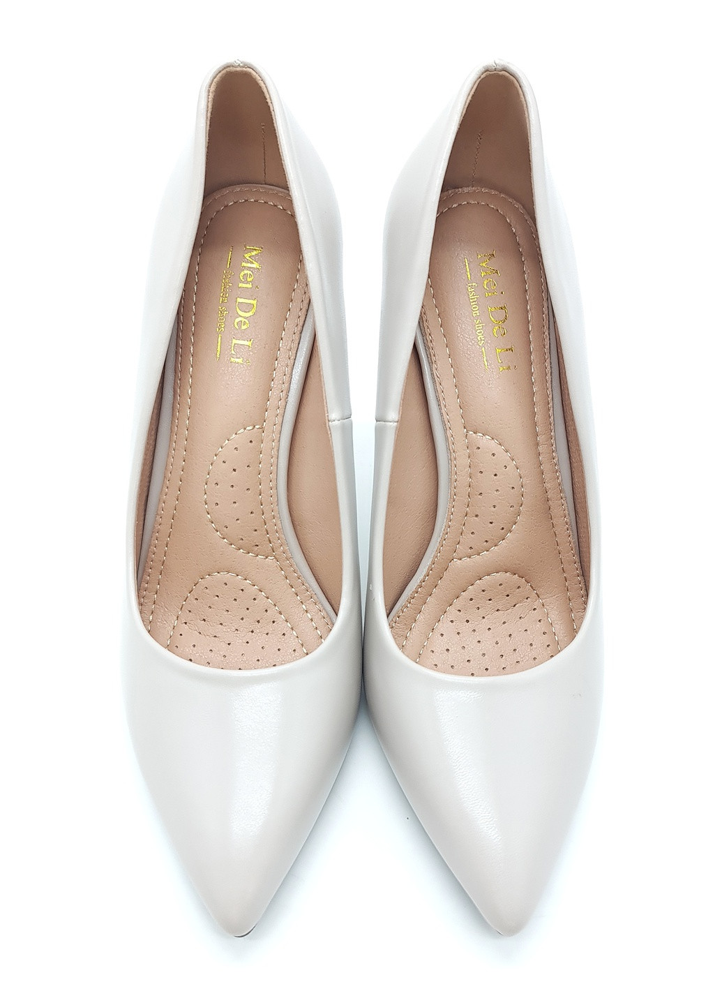 Жіночі туфлі сірі екошкіра MD-15-10 25,5 см (р) Mei De Li (259181938)