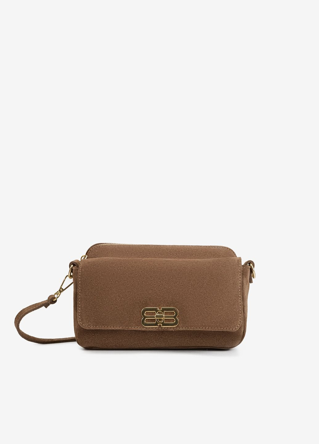 Сумка жіноча замшева крос-боді маленька Сrossbody Regina Notte (357207622)