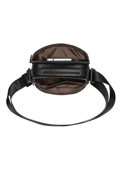 Сумка барсетка мужская кожаная черная (Д/Ш/В) 17,5/8/21 (см) Felicita (336377655)