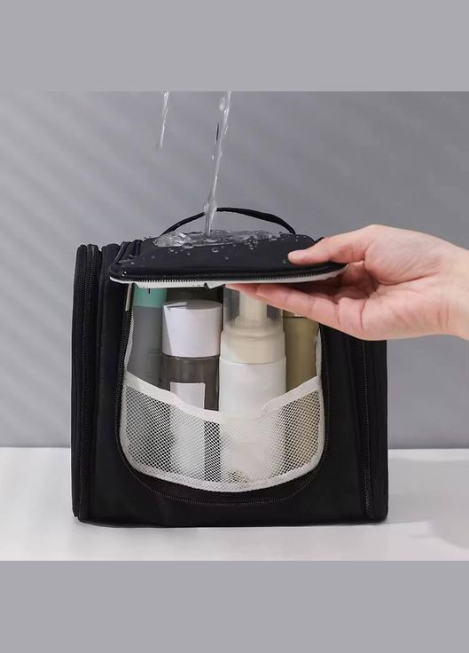 Дорожний органайзер для косметики підвісний розкладний Червоний No Brand (337990912)