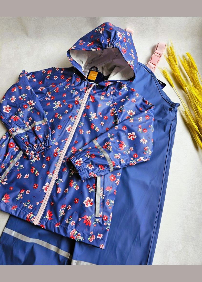 Дождевик Детский Грязепруф без утепления☔️Комплект Детский Куртка и Полукомбинезон Lupilu Куртка та Напівкомбінезон (303136566)