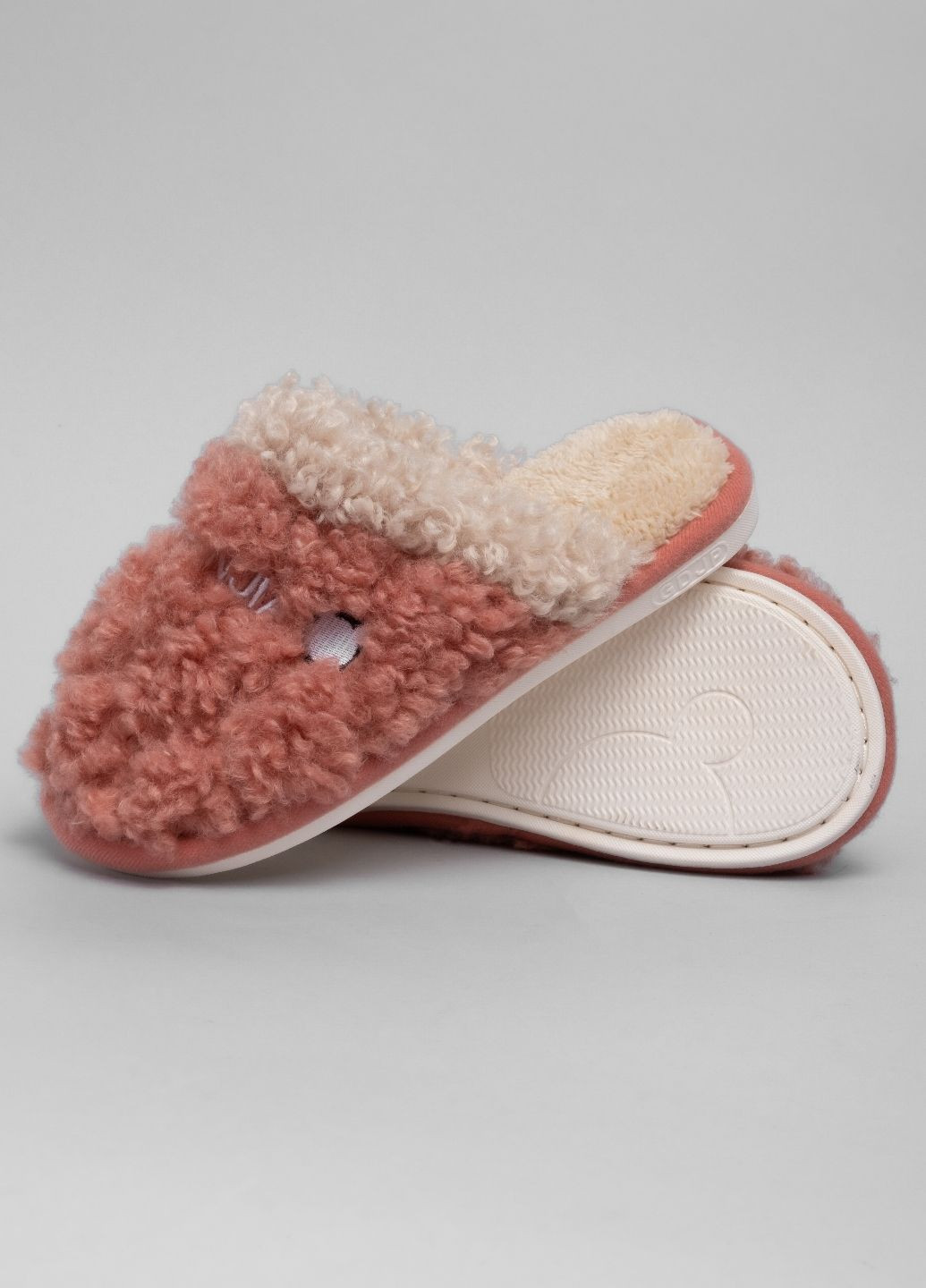 Коричневые тапочки женские 8512 коричневые 342430 Power