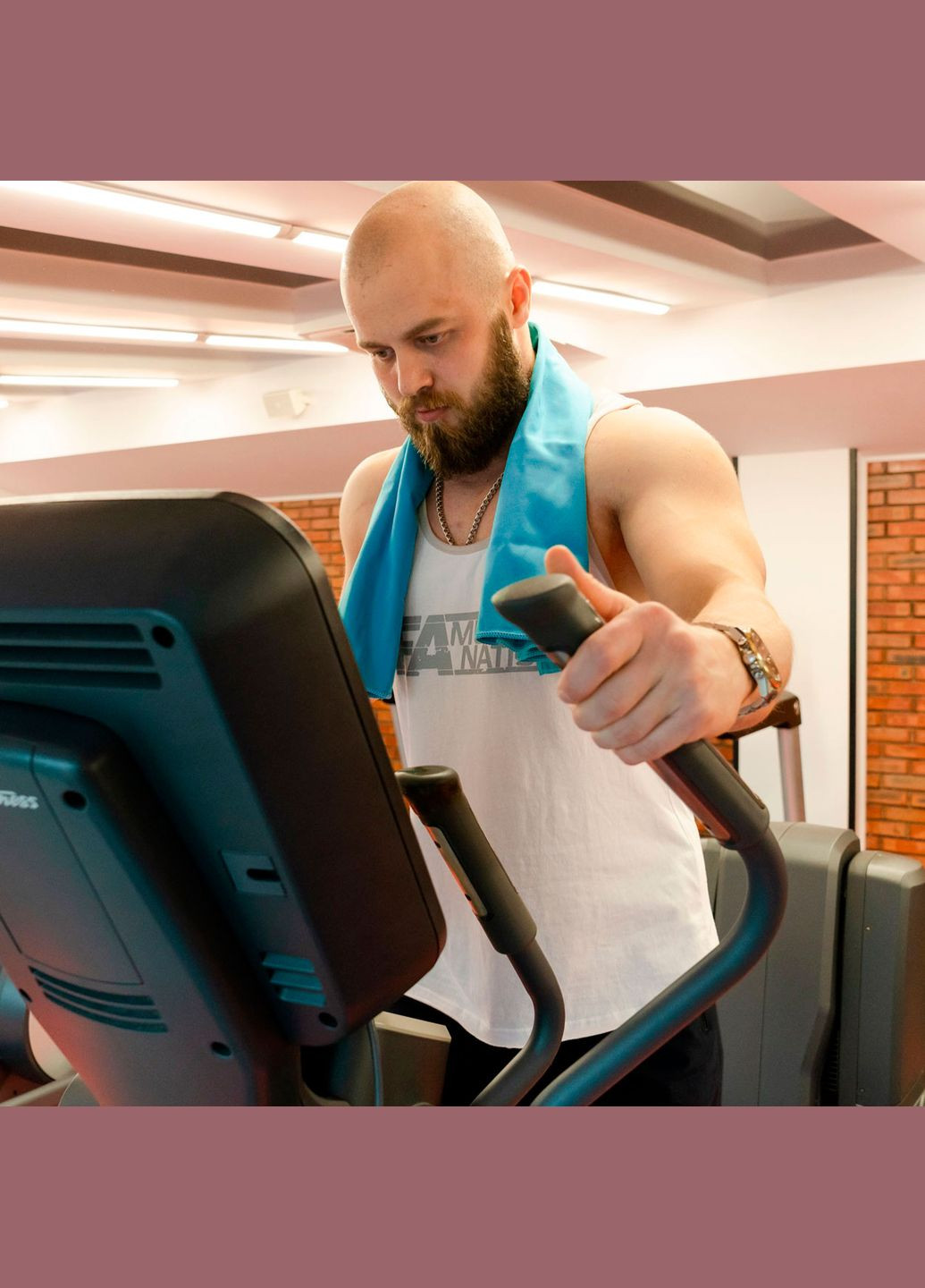 Дорожное спортивное полотенце из микрофибры с чехлом Голубой (A-025666) Love You хаки