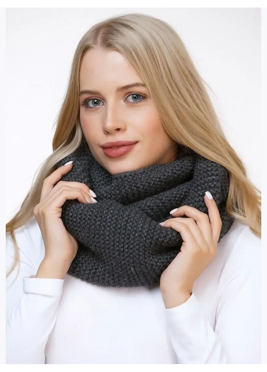 Женский снуд-хомут классический No Brand Хомут анжеліка (351347992)