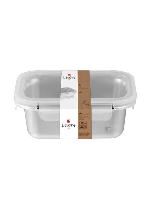Контейнер пищевой прямоугольный Go Lovers BG-36310-GY 0.8 л Bergner (368593931)