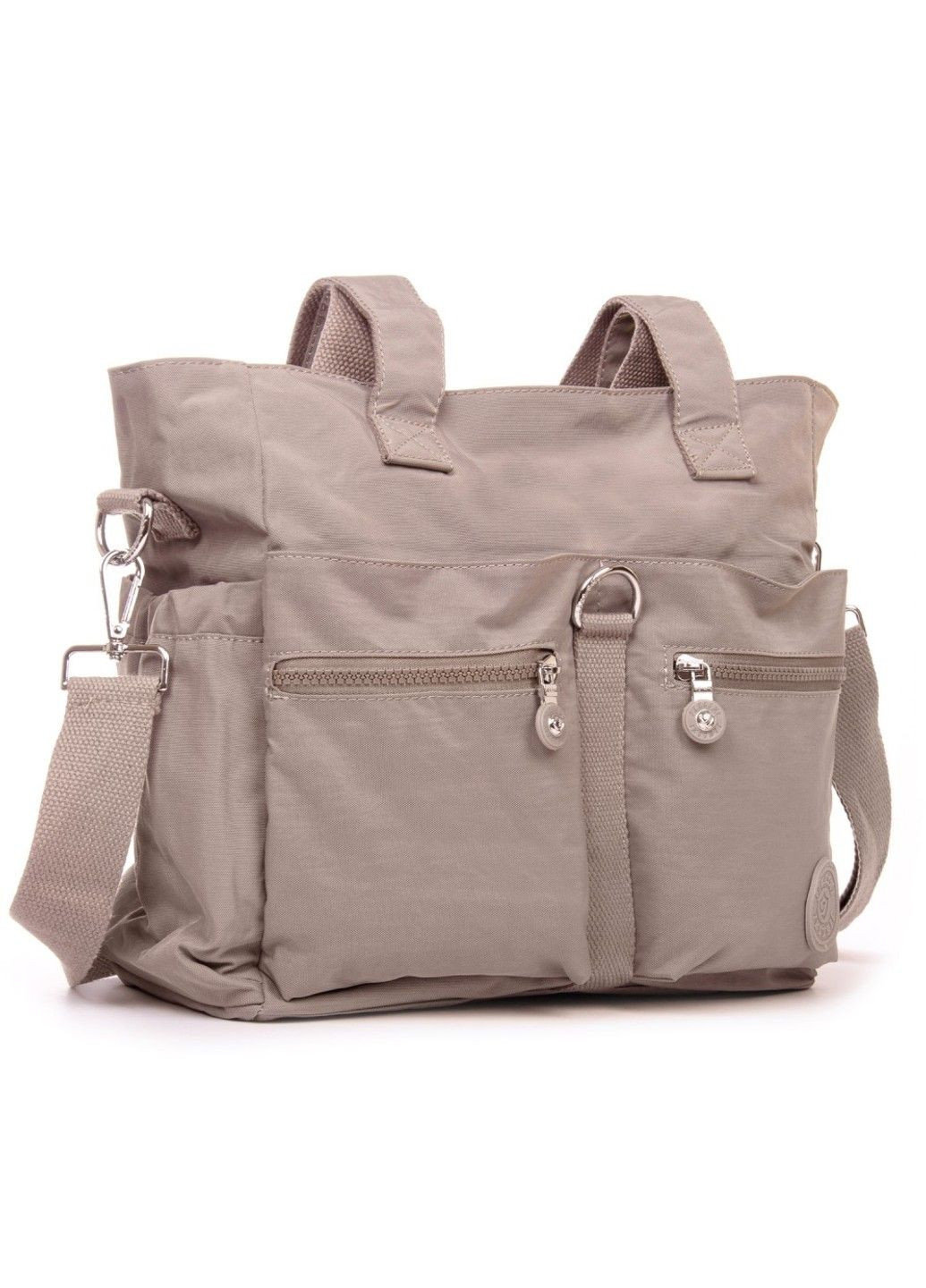 Летняя тканевая сумка 3755 mocha Jielshi (329692651)