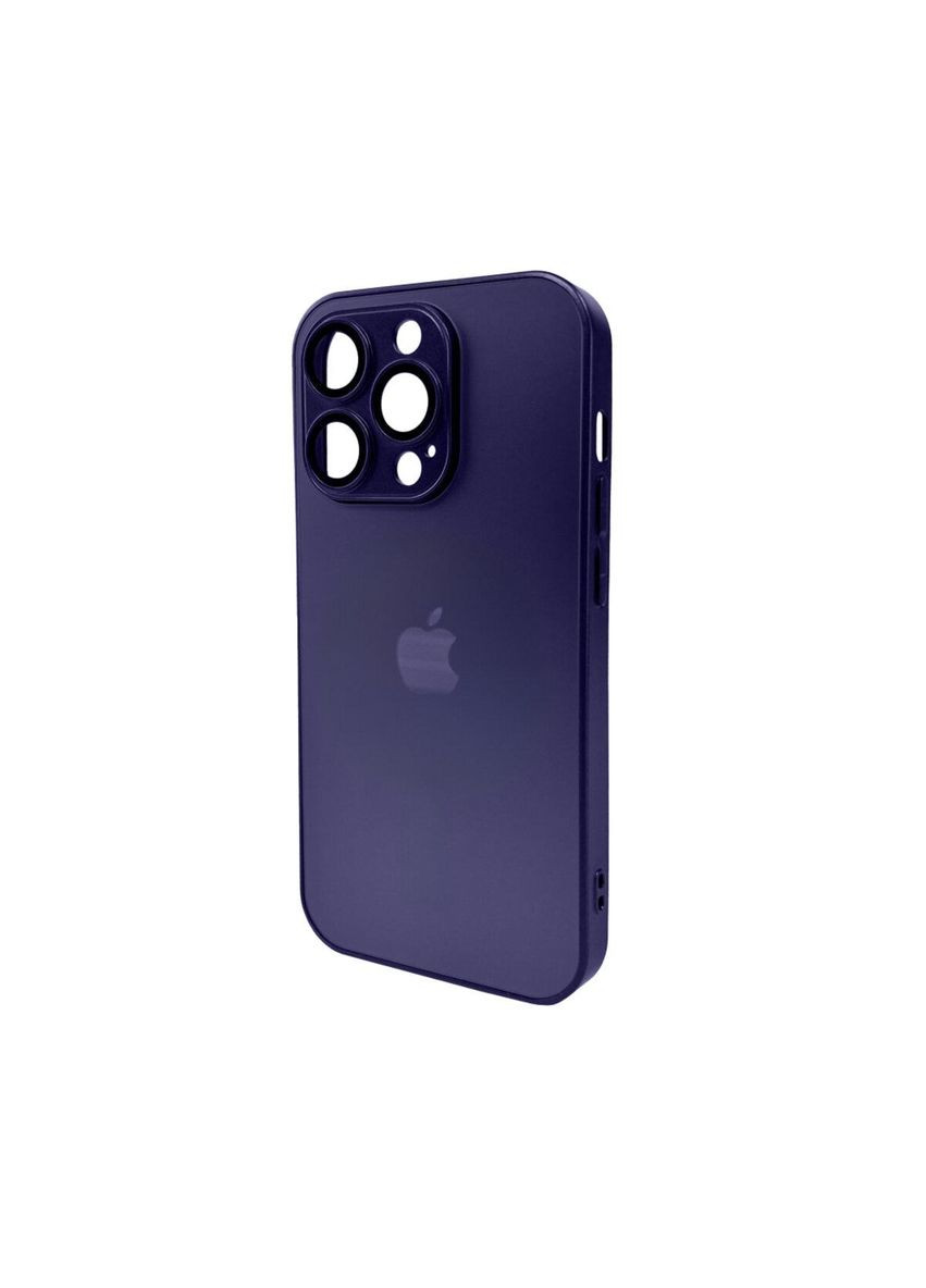 Чехол для смартфона AG Glass Matt Frame Color для iPhone 15 Pro Deep Purple No Brand (304733049)
