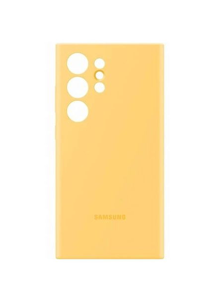 Чехол Silicone Case для Galaxy S24 Ultra Yellow (EFPS928TYEGWW) Samsung (306581480)