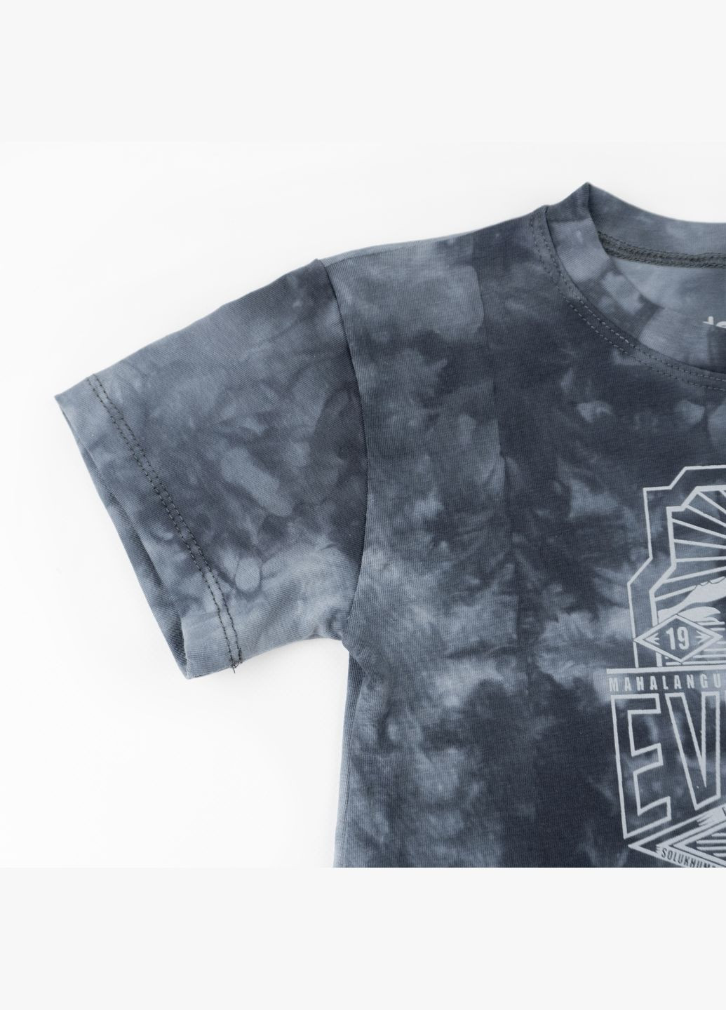 Сіра літня футболка дитяча graphite сірий dexter's