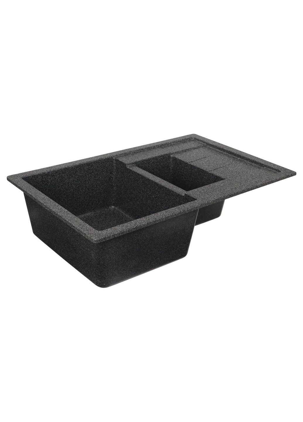 Гранітна мийка для кухні TOSKANA 7850W матова Графіт Valeso (358059114)