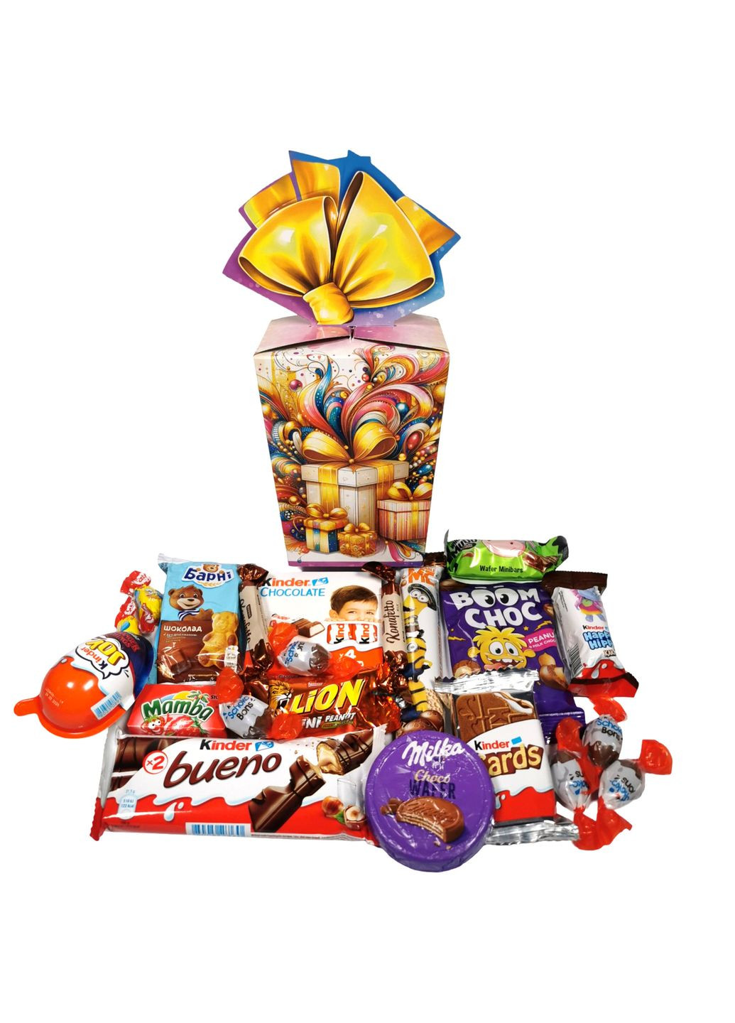 Подарунок №47 Kinder "Казковий сюрприз ", 450г Унікальна цукерка (372656372)