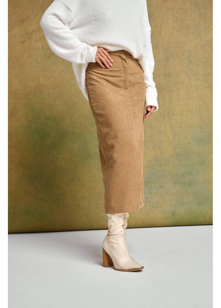 Спідниця з вельвету міді — Заміри в описі DK/DL Мода без кордонів (366420899)