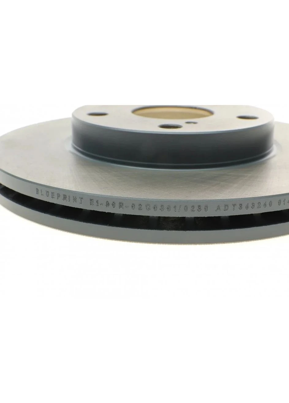 Диск тормозной (передний) Toyota Auris 1.2-1.8 12-18/Corolla 1.3-1.8 13-18 (277x26) ADT343240 UA63 Blue Print (366135652)
