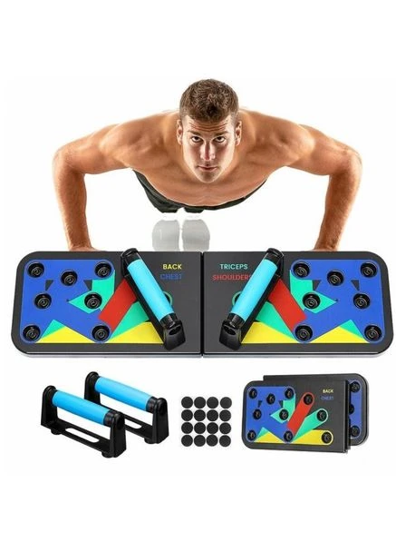 Дошка для віджимань Foldable Push Up Board 14 в 1 упор для віджимань підставки для віджимань Erston (395058271)