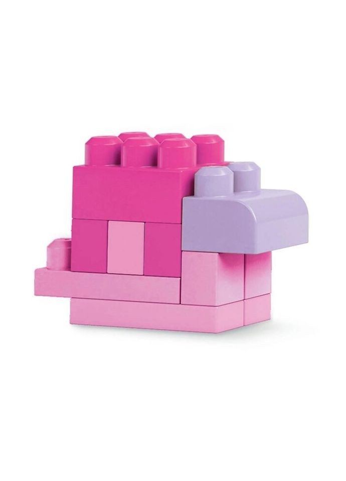 Конструктор розовый в мешке 60 деталей (DCH54) Mega Bloks (281425805)
