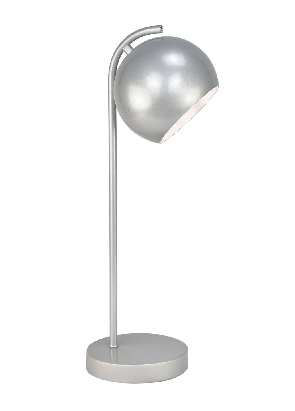 Настільна лампа декоративна LT91054 срібна Valeso (357494595)