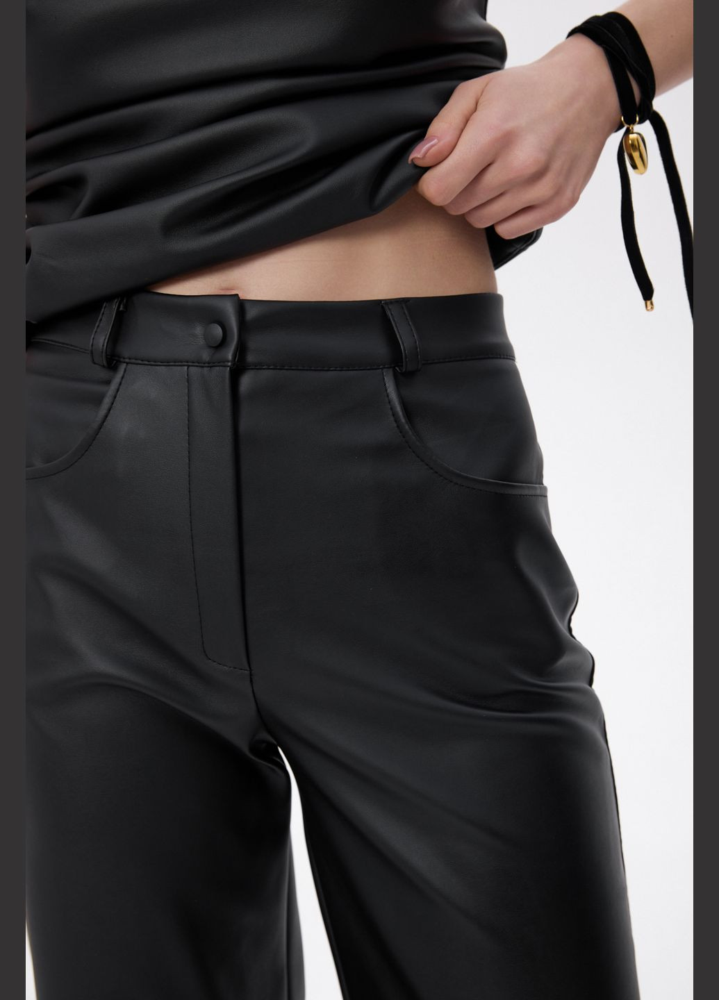 Штани, колір чорний Estro (324064251)