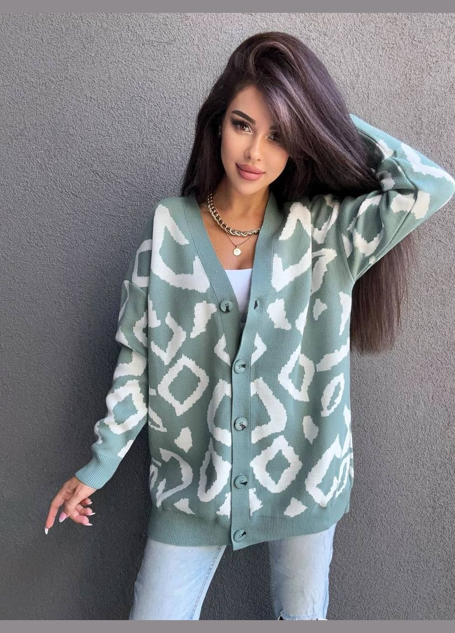 Фисташковый демисезонный кардиган Vakko