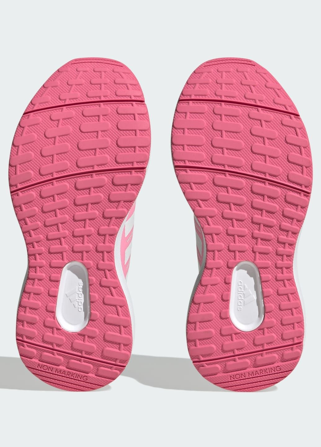 Рожеві всесезонні кросівки fortarun 2.0 cloudfoam lace adidas