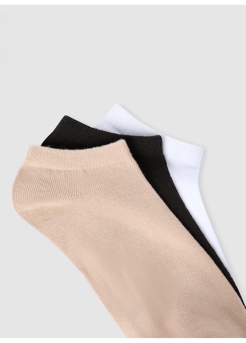 Бежеві набір шкарпеток жін Terranova однотонні (363045495)