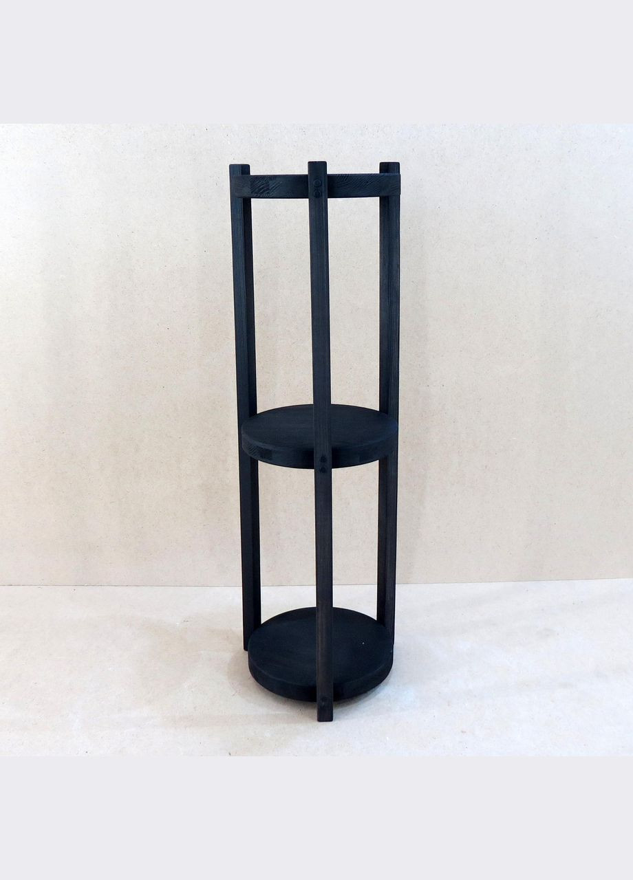 Підставка для квітів з дерева Да-Лобаш 100 венге (ЦСТ-109812) No Brand (328228032)