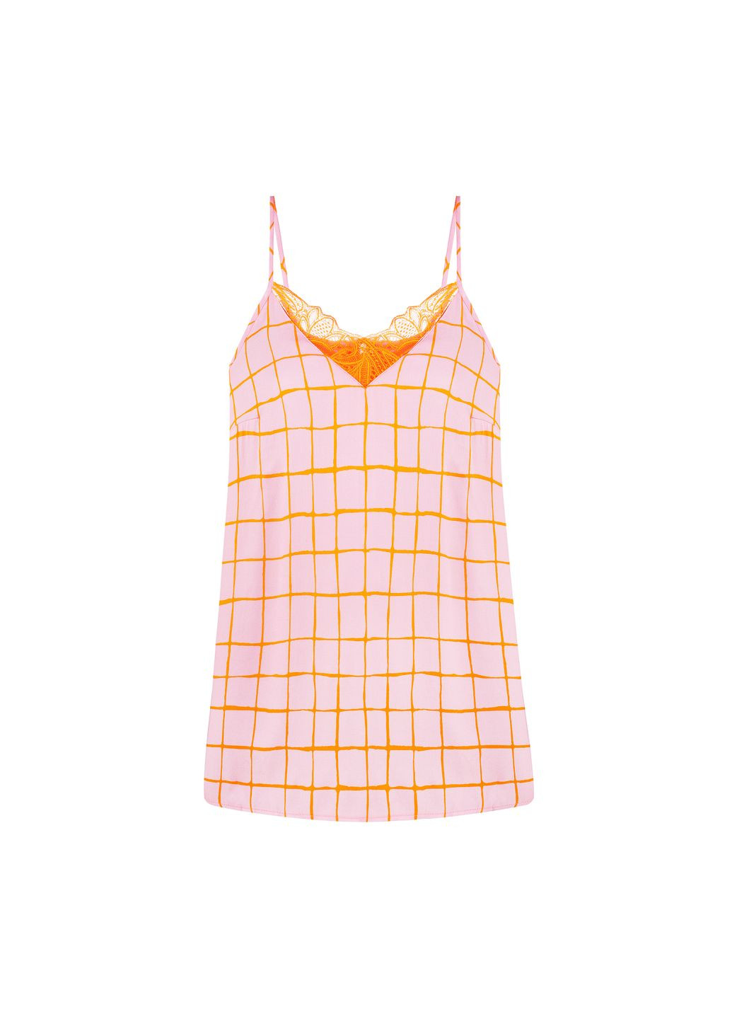 Топ HOM2423005 принт клітинка Brabrabra Рожеві сни (316719845)