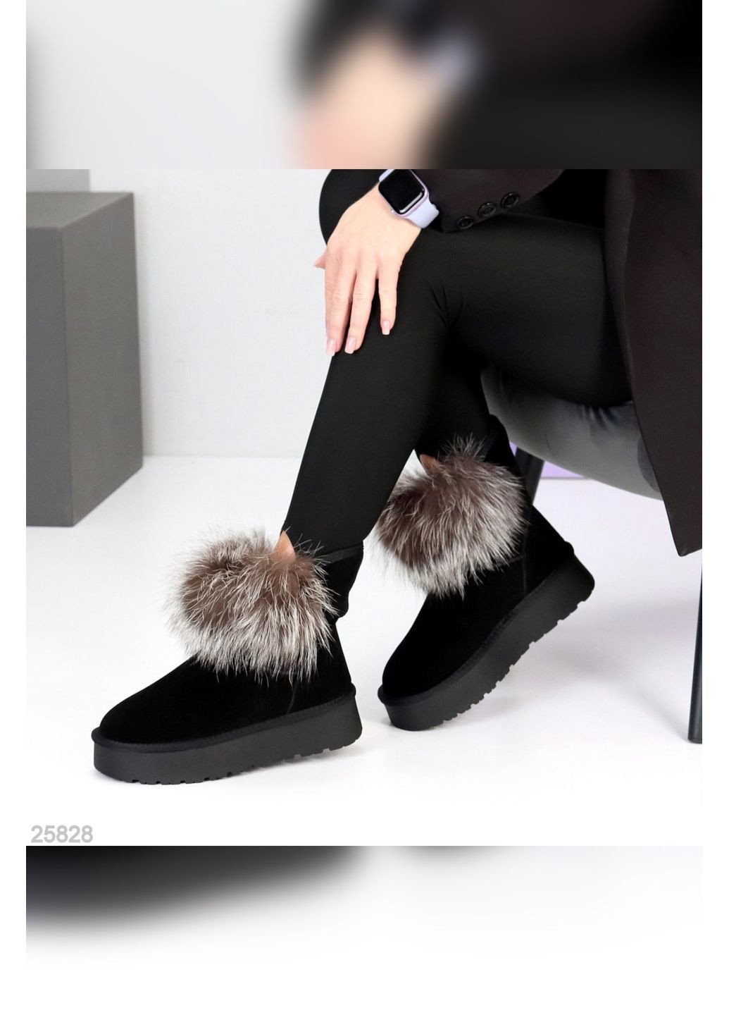 Натуральные женские угги No Brand (366842527)