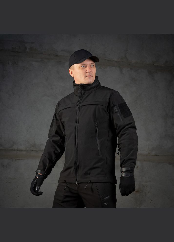Куртка Soft Shell Police Black M-TAC (314806587)