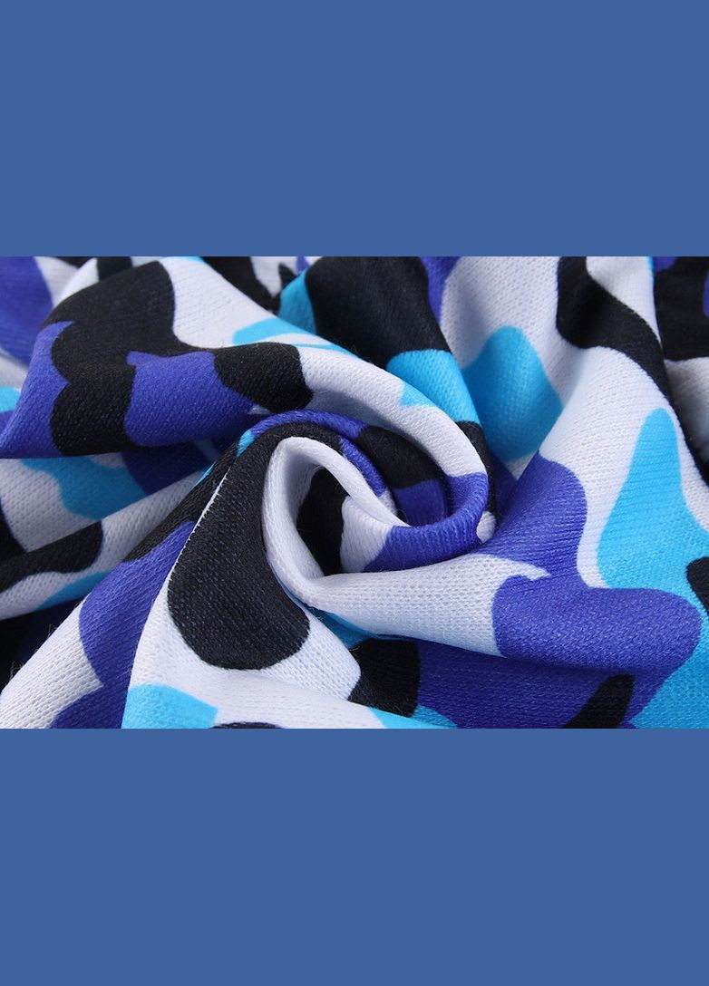 Толстовка для котів Pet Style "Камуфляж" Синя 4XL No Brand - (323231852)