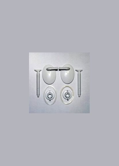 Тверда кришка-сидіння для унітазу "перлина" забарвлення білий мармур Sydanit (303721975)