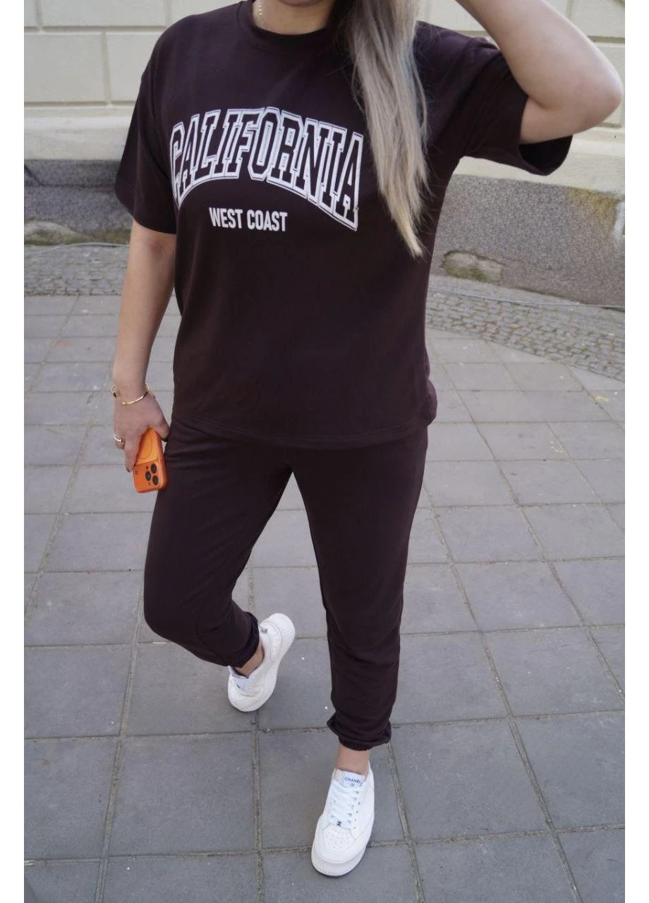 Стильный и практичный костюм брюки и футболка No Brand (396654294)