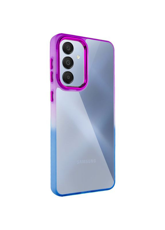 Чохол TPU+PC Fresh sip series для Samsung Galaxy A35 Синій / Фіолетовий No Brand (360879734)