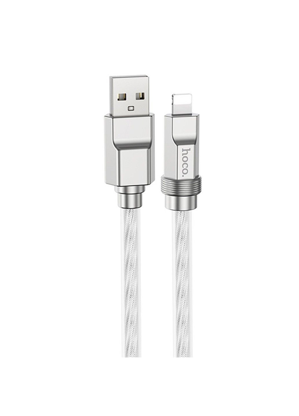 Дата кабель U113 Solid 2.4A USB to Lightning (1m) Hoco (293513895)