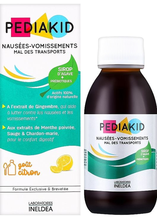 Засіб проти захитування в транспорті Travel Sickness 125ml (1321117-31161427) Pediakid (368615992)