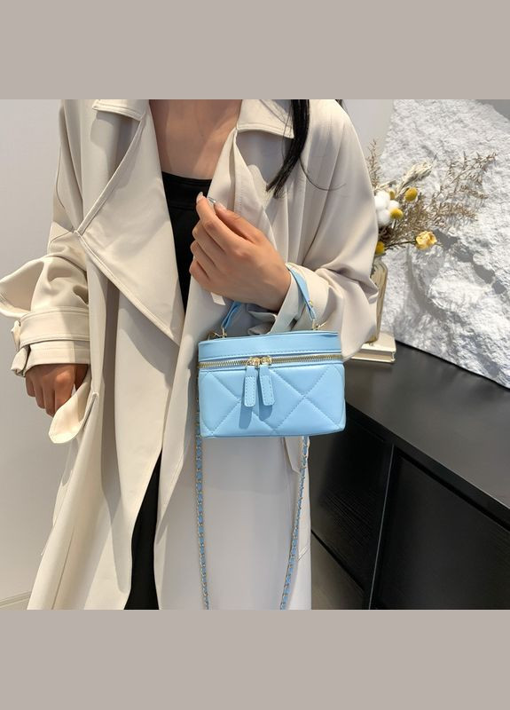 Жіноча сумка косметичка 10484 Vanity Bag крос-боді на ланцюжку No Brand (344446671)
