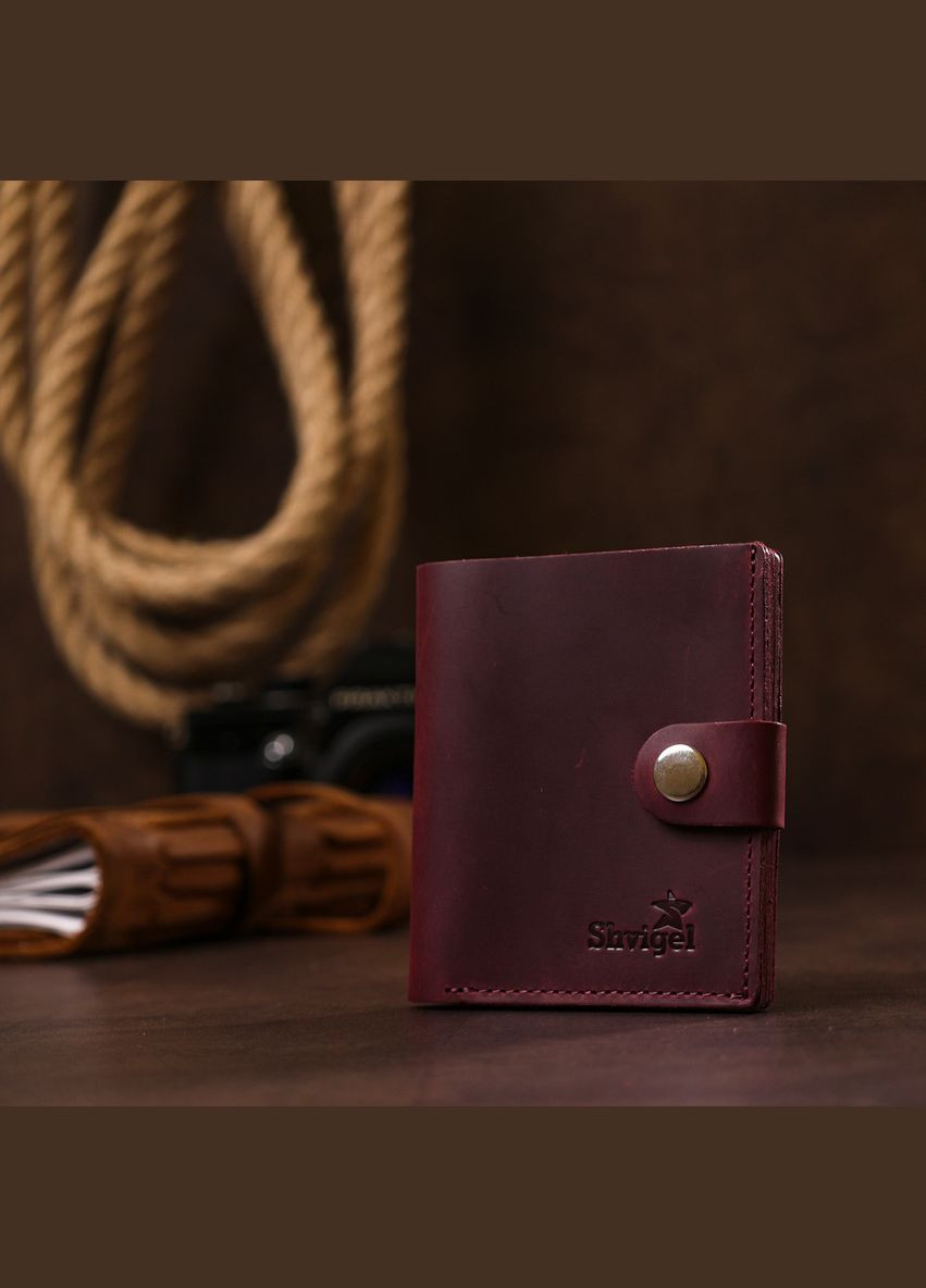 Жіночий гаманець з натуральної шкіри з монетницею 16499 Shvigel (306881880)