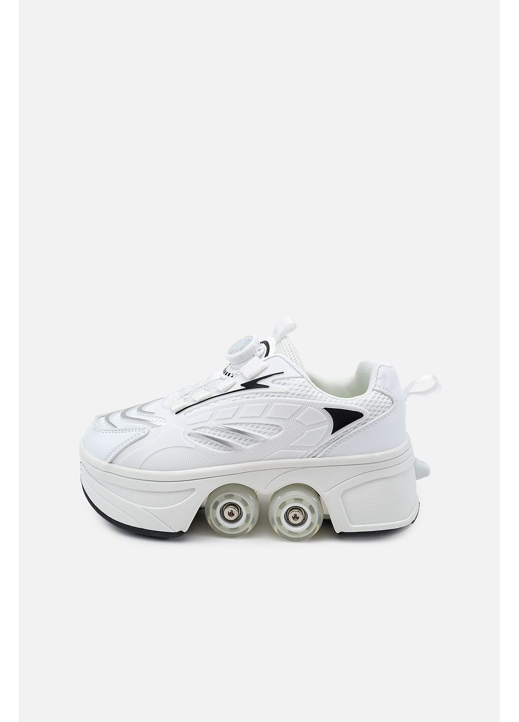 Білі осінні кросівки для дівчинки колір білий цб-00283850 Yuki